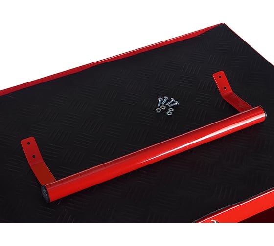 Инструментальная тележка KORUDA 7 секций, красная на колесах NEW KR-007-Red
