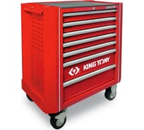 Набор инструментов в красной тележке (235 предметов) KING TONY 934A-235MRV