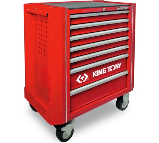 Набор инструментов в красной тележке (235 предметов) KING TONY 934A-235MRV 1