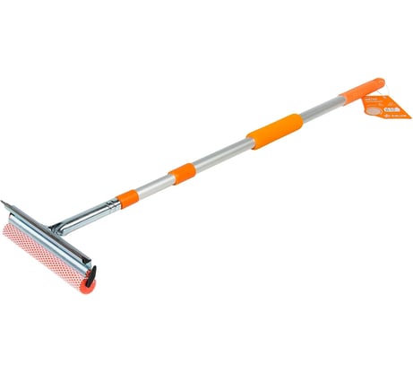 Щетка для мытья стекол Airline с телескопической ручкой, поролоном и водосгоном 90-130см AB-G-01