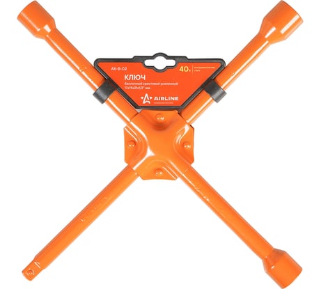 Балонный крестовой усиленный ключ Airline (17x19x21x1/2) пласт. подвес AK-B-02