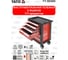 Инструментальная тележка YATO 177 предметов, 6 ящиков YT-55300 2