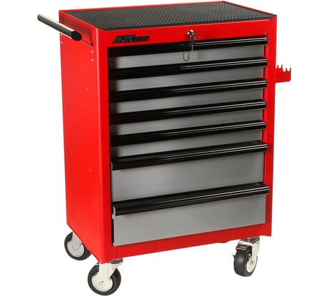 Тележка инструментальная JTC 7 секций с набором инструментов 344 предмета, 3931+344 743306