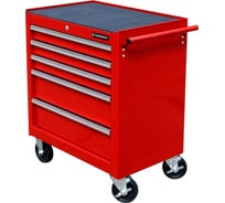 Инструментальная тележка на колесах, 5 ящиков, красная Станкоимпорт BTD-271051CIS red