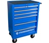 Инструментальная тележка на колесах, 6 ящиков, синяя Станкоимпорт BTD-270061CS blu