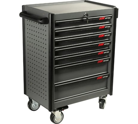 Тележка инструментальная JTC 7 секций с набором инструментов 344 предмета, 5021+344 743307