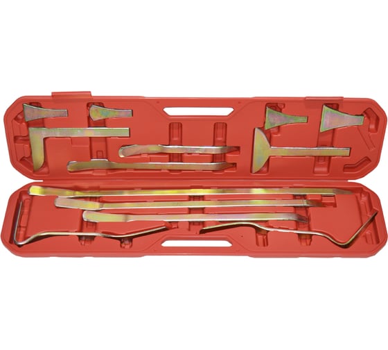 Набор монтажных рихтовочных лопаток для кузовных работ AIST 13 пр., в пласт. кейсе 67951730 00-00009385 1