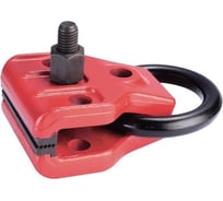 Красный зажим для кузовных работ, захват S=100мм, с рым-кольцом, нагрузка 6т FORCE 9M1607
