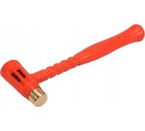 Безынерционный молоток YATO 300 г, с латунным наконечником YT-46190