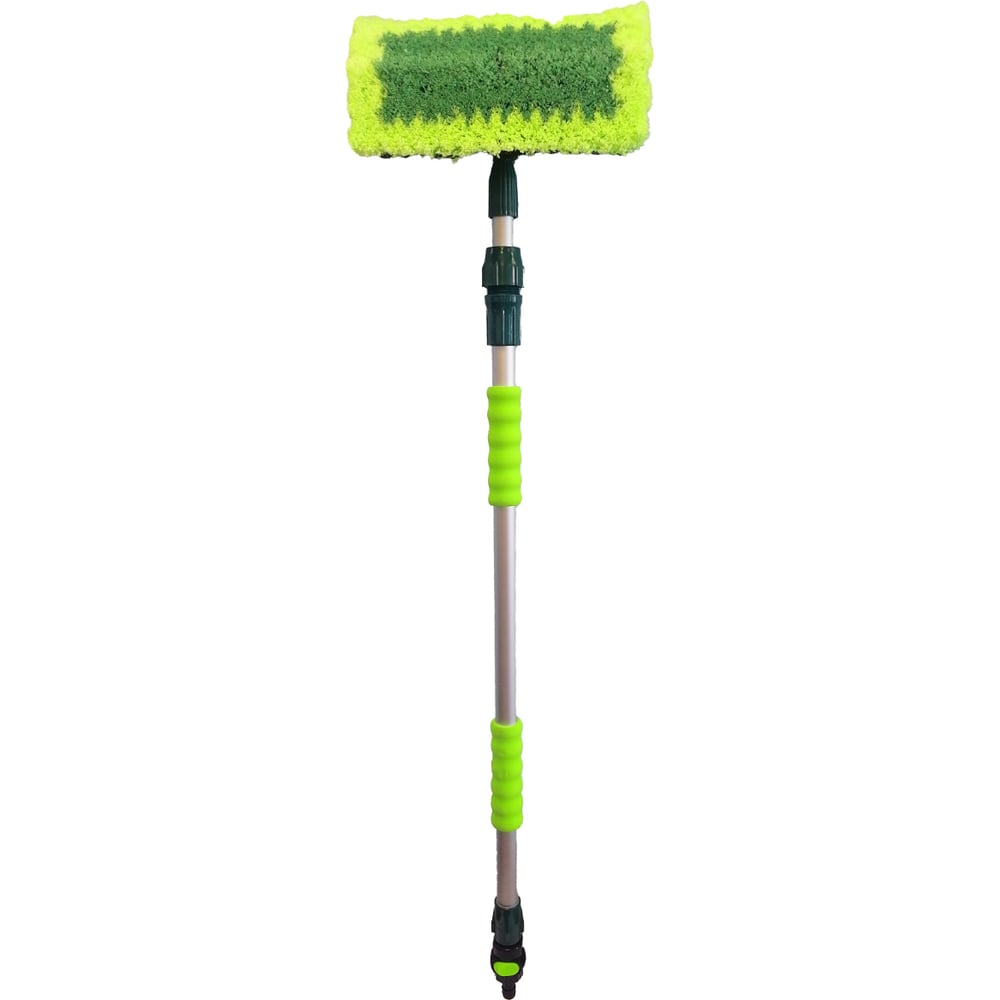 Телескопическая щетка для мытья ZiZay длина 1,6 метра, с клапаном под ...