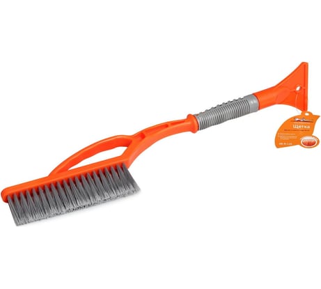 Щетка от снега и льда с распушённой щетиной + скребок 54 см Airline AB-R-12S