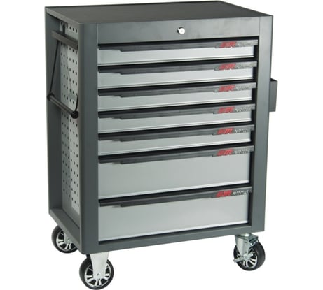 Тележка инструментальная JTC 7 секций, серая, на колесах, S1074 435004