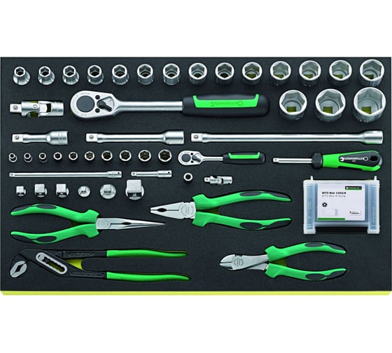 Инструментальная тележка с набором инструмента 805/3 STAHLWILLE 90/6A KIT 90/131