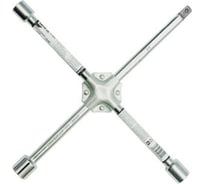 Усиленный баллонный крестовой ключ (24х27х32x3/4) YATO YT-0802