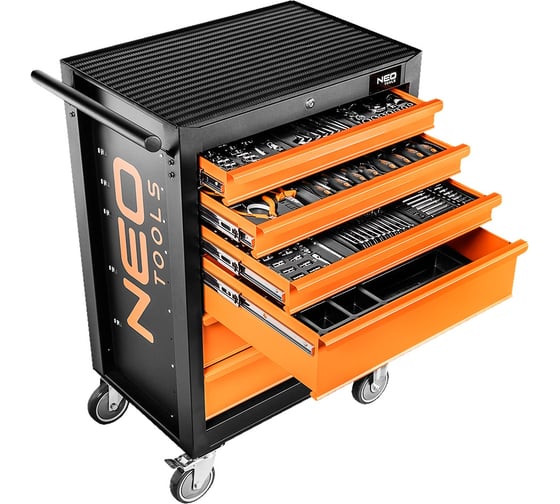 Инструментальная тележка NEO Tools 6 ящиков 84-221 1