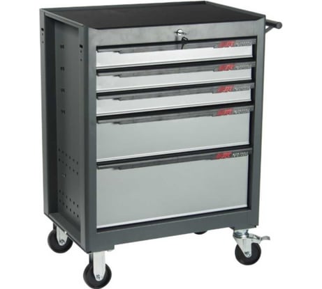 Тележка инструментальная JTC 5 секций, серая, на колесах, S1065 435003
