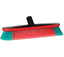 Щетка для автомобиля с подводом воды Vikan 370 мм, мягкий/расщепленый ворс, черная 475752