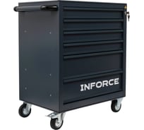 Инструментальная тележка, 6 ящиков, габариты без упаковки 745х465х825мм Inforce 06-01-15