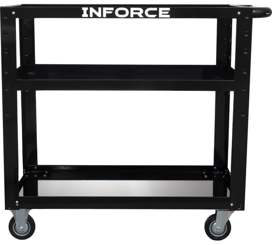 Инструментальная тележка, 3 полки, габариты без упаковки 950х486х840 Inforce 06-01-16