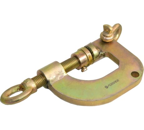 Захват для кузовных работ Forsage "струбцина" двухфункциональный поперечное усилие 1 т, продольное 3 т F-62507(17941)