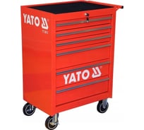 Инструментальная тележка YATO с 6 ящиками YT-0913