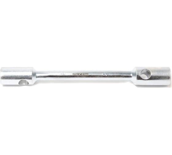 Баллонный ключ BaumAuto двусторонний, усиленный, 24x27 мм, длина 330 мм, ф20 12S.0002427(17697) 1
