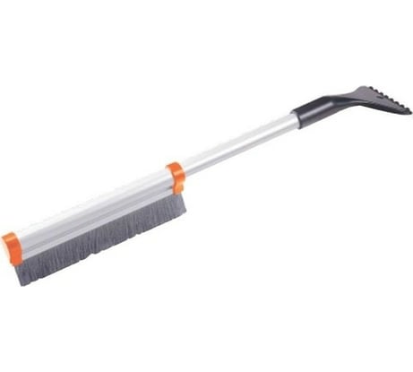 Щетка для машины от снега STELS 41-60 см, скребок 9.5 см // 55311