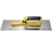 Зубчатая гладилка Serfa с пластмассовой ручкой, 40 см, 8x8 мм 197