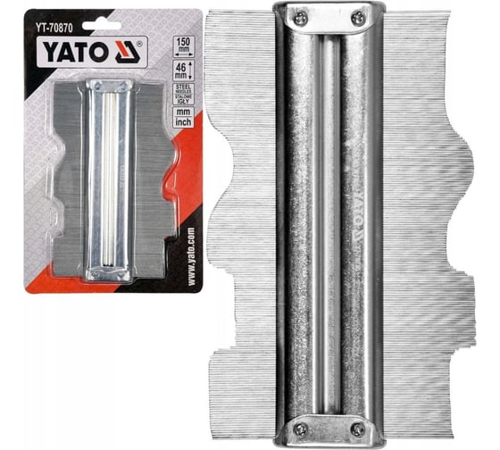 Шаблоны для копирования сложных профилей YATO YT-70870
