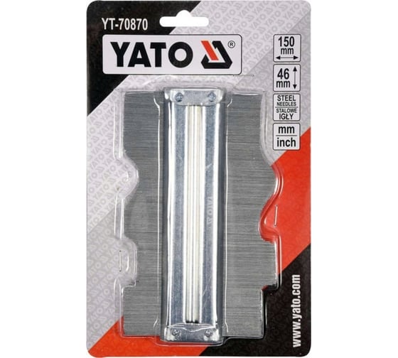 Шаблоны для копирования сложных профилей YATO YT-70870