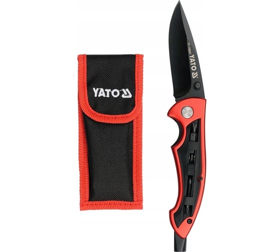Нож YATO складной с битами YT-76031 371576031 092 1