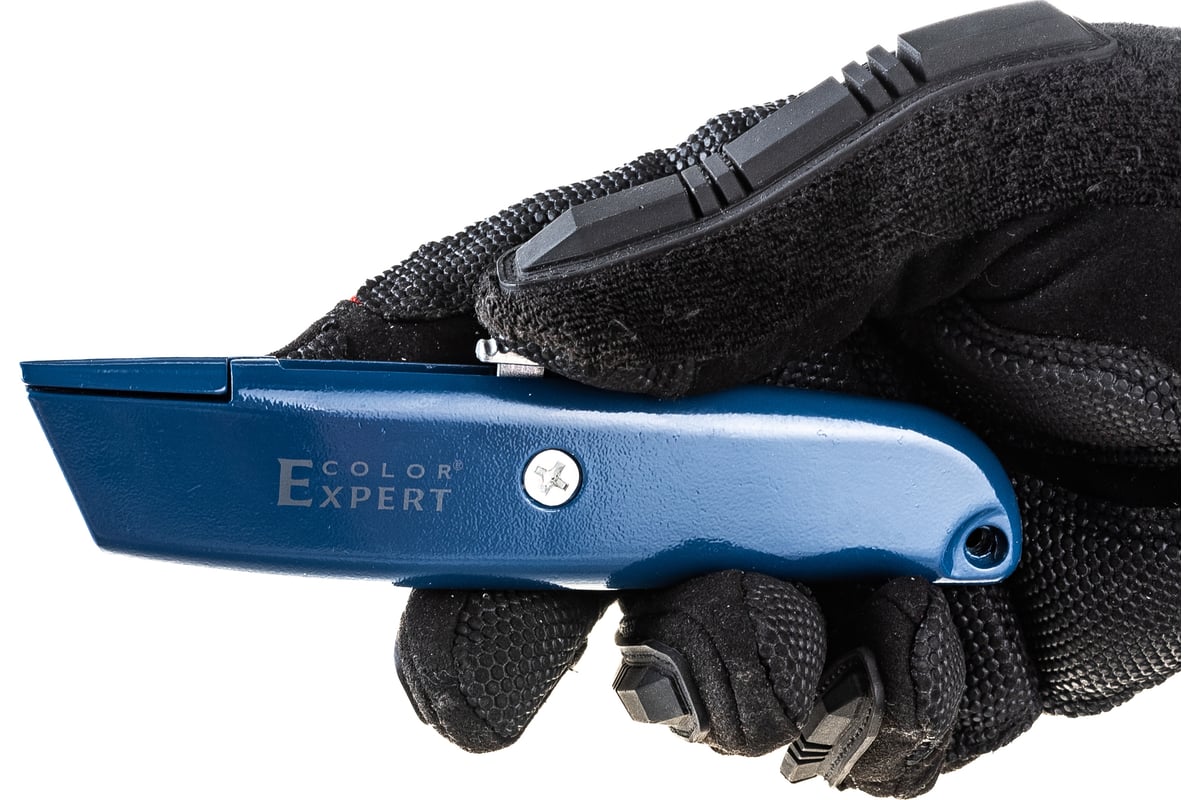Нож для линолеума и ковролина, выдвижные лезвия COLOR EXPERT 95500227 ...