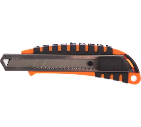 Нож, 18 мм выдвижное лезвие металлическая направляющая SPARTA 78939