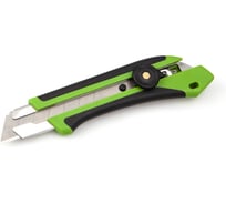 Нож со сменным лезвием, двухкомпонентный корпус, 25 мм Дело техники 261322