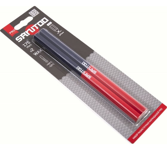 Набор разметочных двухсторонних карандашей Sanitoo PRO, 2 шт. 3032
