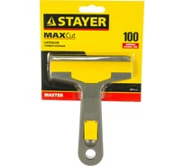 Универсальный скребок STAYER MASTER пластмассовый корпус, 100мм 08515_z01