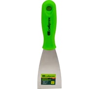 Шпательная лопатка из нержавеющей стали, 60 мм, пластмассовая ручка СИБРТЕХ 85546