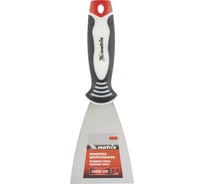 Шпательная лопатка из нержавеющей стали, 80 мм, 3-компонентная ручка MATRIX 85534