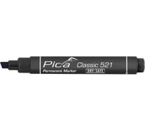 Маркер PICA перманентный чёрный classic dry safe 521/46
