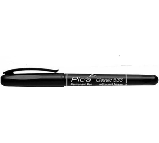 Маркер PICA перманентный черный classic fine 533/46
