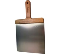 Шпатлевочная лопатка DEKOR HASSAN 200x200мм деревянная ручка нержавеющая сталь DEKOR 243