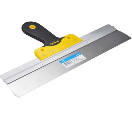 Шпатель DEKOR HASSAN фасадный 400 мм, пластиковая ручка DEKOR 248