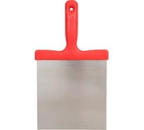 Шпатлевочная лопатка DKR 180x180 пластиковая ручка 741