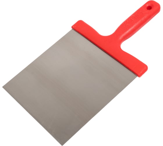 Шпатлевочная лопатка DKR 180x180 пластиковая ручка 741