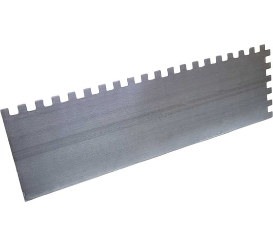 Зубчатая гладилка с пластмассовой закрытой ручкой Serfa 40 см 10x10 touch 191