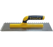 Зубчатая гладилка с пластмассовой ручкой Serfa 35 см 8x8 touch 195