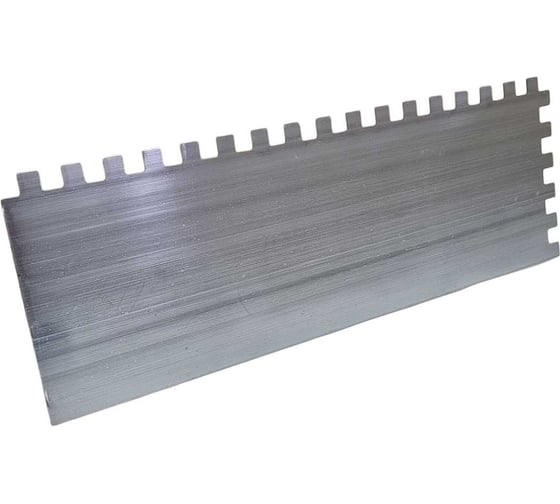 Зубчатая гладилка с пластмассовой ручкой Serfa 35 см 10x10 touch 207