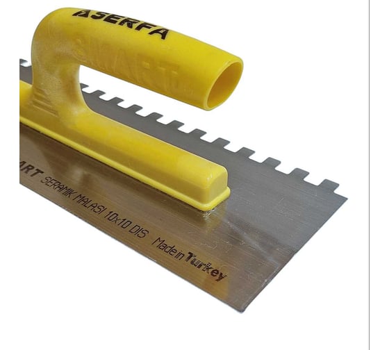 Зубчатая гладилка с пластмассовой ручкой Serfa 35 см 10x10 smart  225