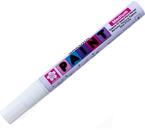 Маркер Wurth SAKURA PAINT, белый, 2 мм 59975994760901