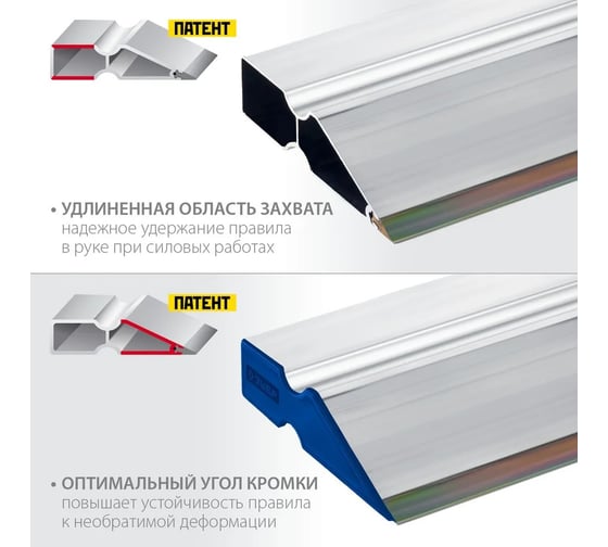 Правило Зубр БИ-Металл 2 м 1072-2.0 1072-2.0_z02